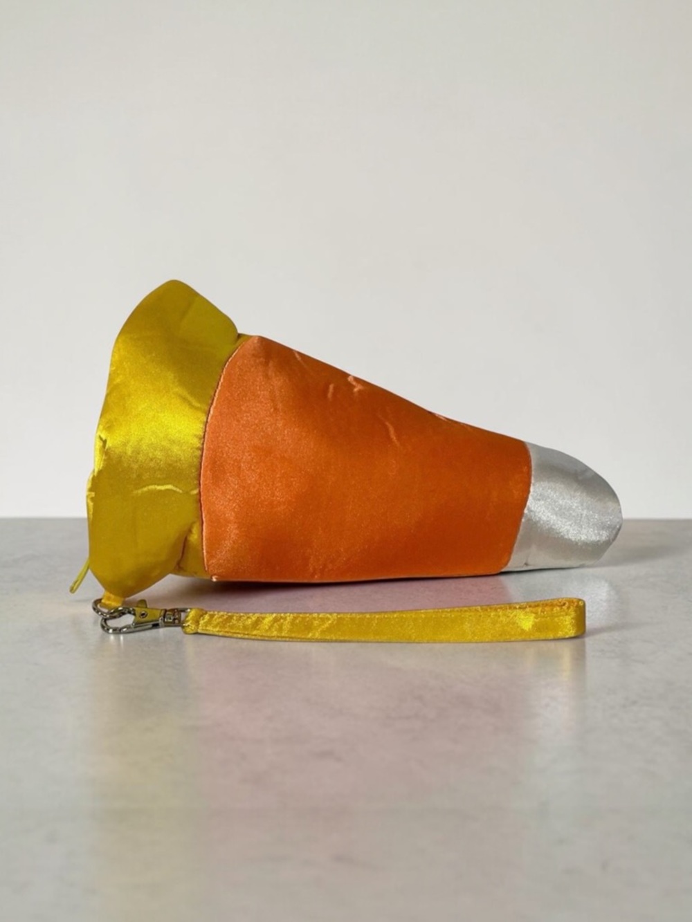 Candy Corn Wristlet Clutch Purse Bag Halloween